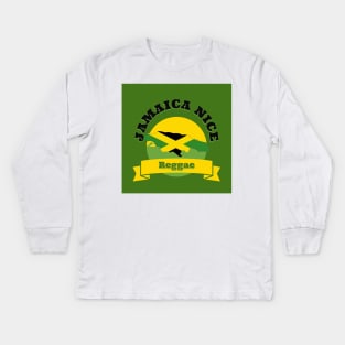 Jamaica Kids Long Sleeve T-Shirt